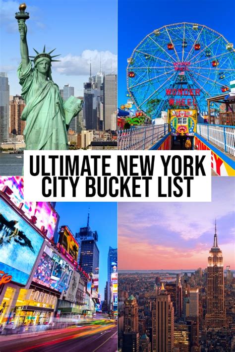 new york must do list.